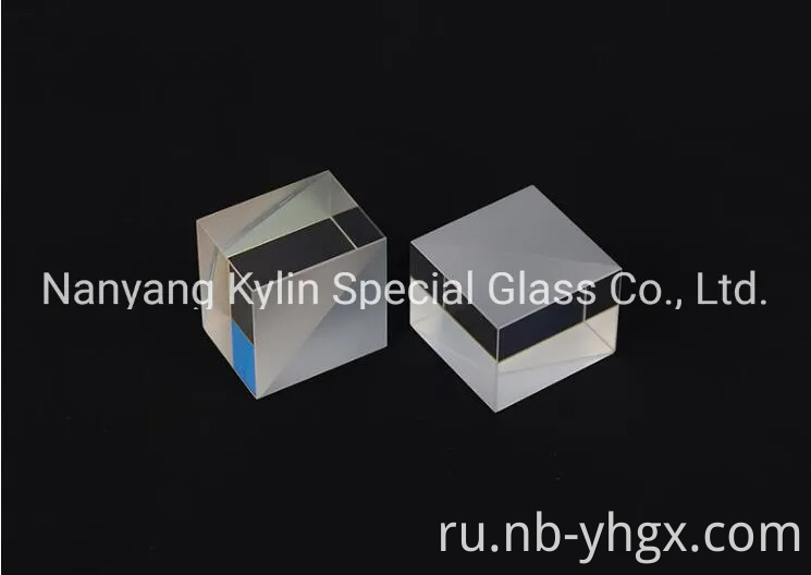 Оптический УФ-класс плавленого кварца Jgs1 Стекло Микродиэлектрический поляризационный куб Светоделитель